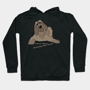 Spinone Italiano dunkel - Simply the best Hoodie